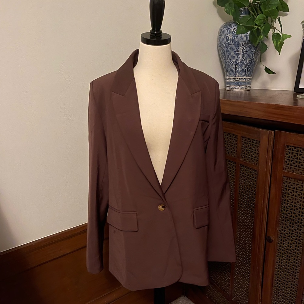 Women's Brown Blazer